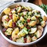 Oil and Vinegar Potato Salad with Herbs (No-Mayo!)