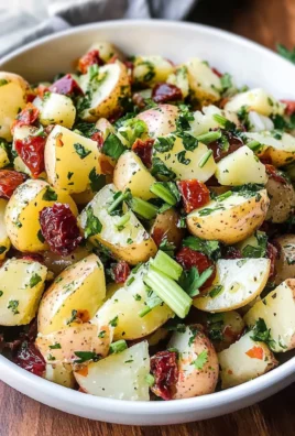 Oil and Vinegar Potato Salad with Herbs (No-Mayo!)
