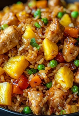 Pineapple Chicken Fried Rice Recipe