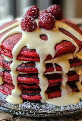 Red Velvet Pancakes