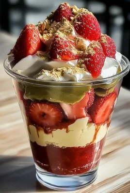 Refreshing and Dreamy Dubai Strawberry Cup