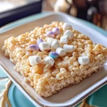 Rice Krispie Treat For One