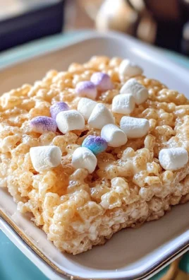 Rice Krispie Treat For One