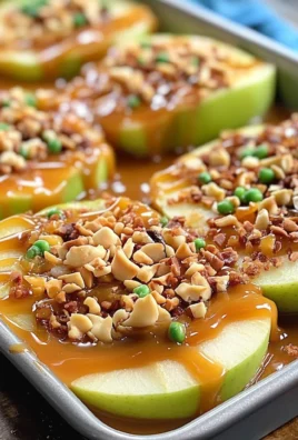 Sheet Pan Caramel Apples
