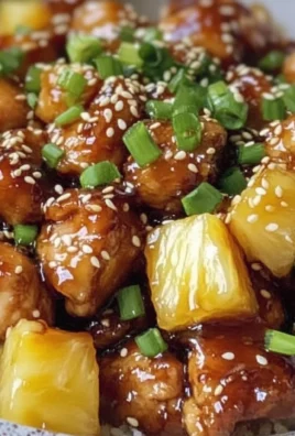 Sticky Teriyaki Pineapple Chicken