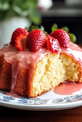 Strawberry Pound Cake Recipe
