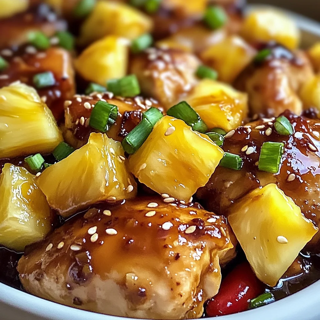 Sweet Hawaiian Crock Pot Chicken for Family-Favorite Dinners