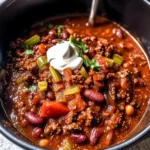 The BEST Easy Slow Cooker Chilli Con Carne