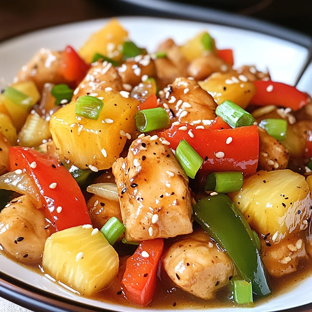 The Ultimate Pineapple Chicken Recipe