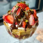 Viral Dubai Chocolate Strawberry Cup