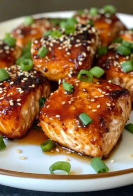 Air Fryer Asian Salmon Bites