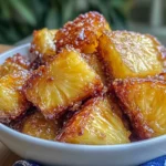 Air Fryer Pineapple Chunks