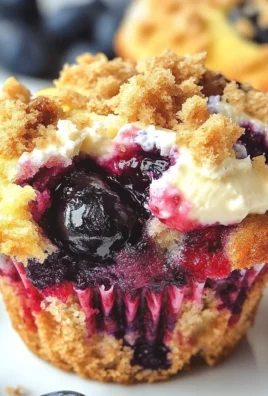 Berry Cream Cheese Muffins