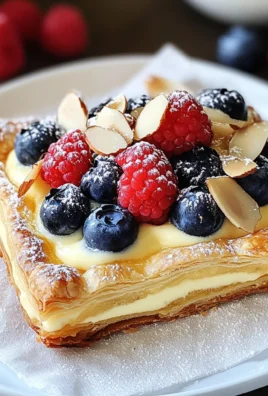 Berry Custard Pastry with Italian Crema Pasticcera