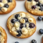 Blueberry White Chocolate Chip Cookies