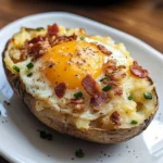 Breakfast Twice Baked Potato
