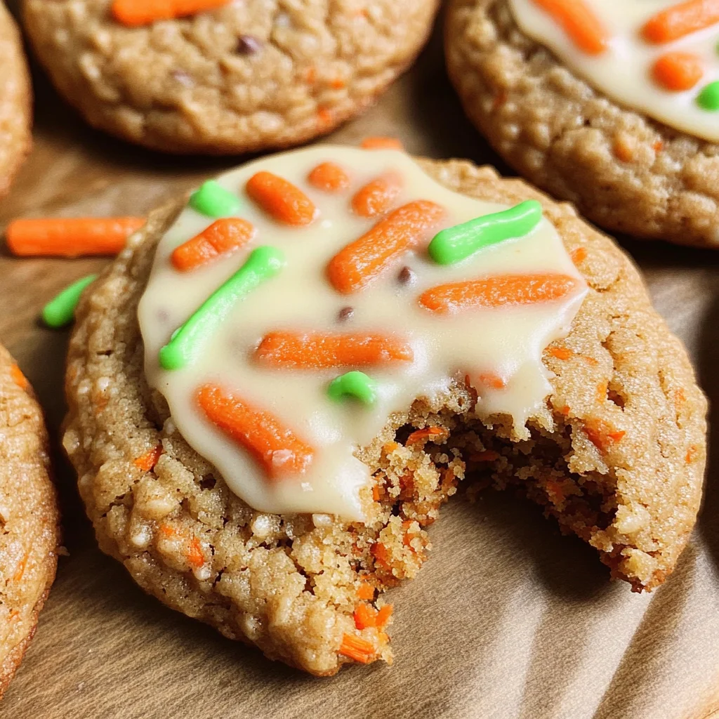Brown Butter Carrot Cake Cookies