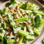 Celery Salad with Greek Yogurt Dressing