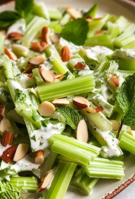 Celery Salad with Greek Yogurt Dressing