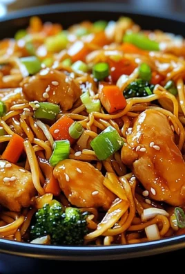 Chicken Chow Mein with The Best Chow Mein Sauce