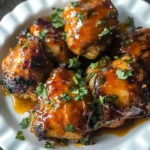 Chipotle Apricot Grilled Chicken Thighs