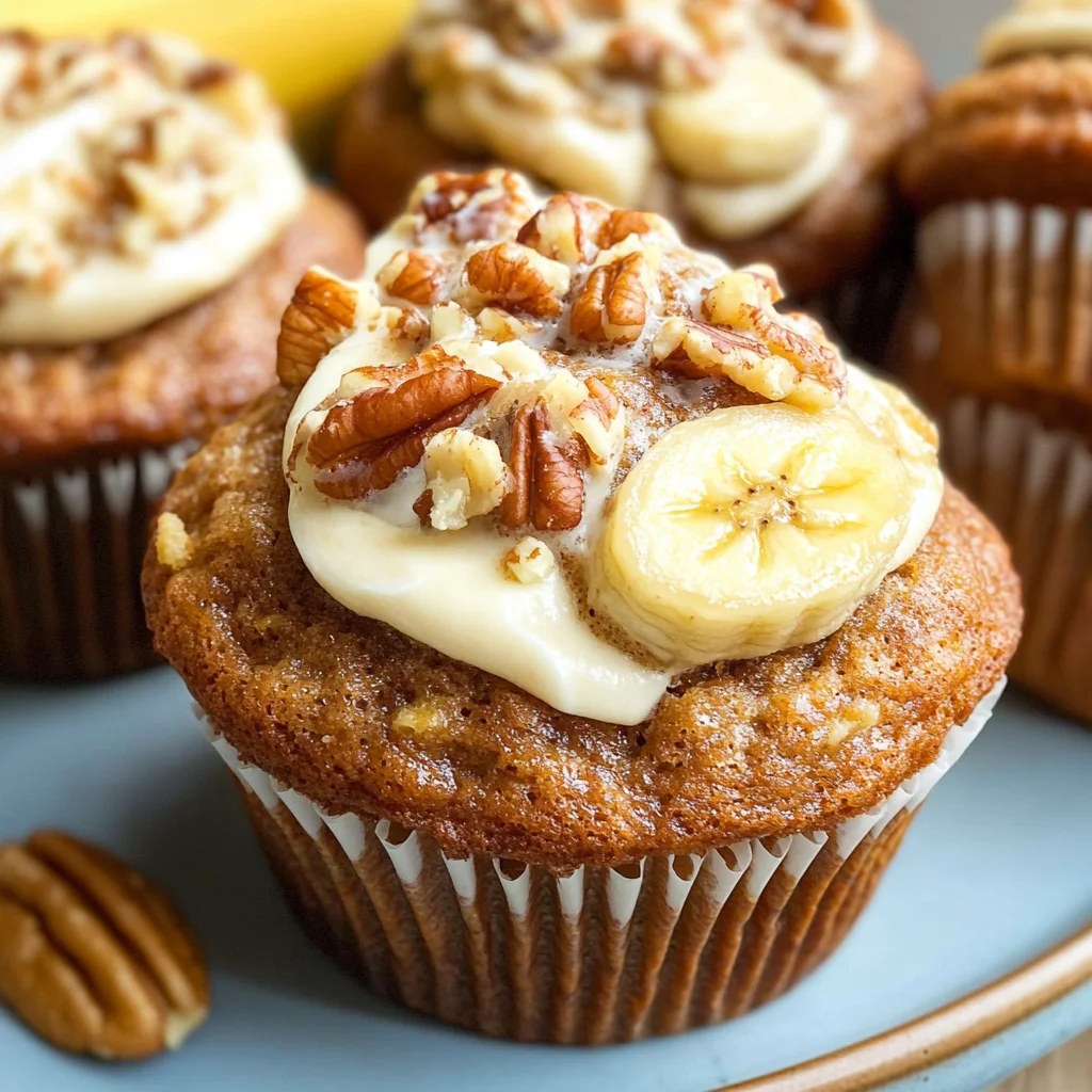 Cream Cheese Banana Muffins