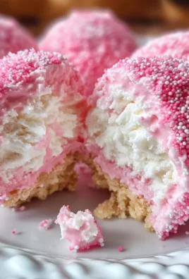 Crispy Cotton Candy Cheesecake Bombs: A Sweet Delight!