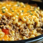 Crockpot chicken hamburger Casserole