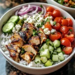 Delicious Greek Chicken Gyro Bowls for Quick Weeknight Dinners