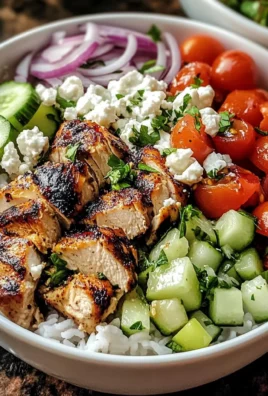 Delicious Greek Chicken Gyro Bowls for Quick Weeknight Dinners