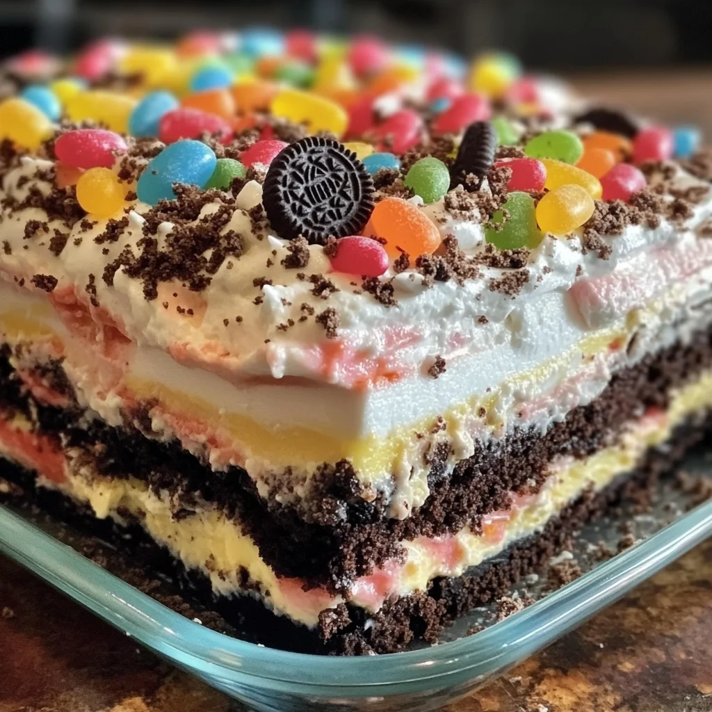 Easter Dirt Cake Casserole