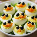 Easter Egg Recipe - Deviled Egg Chicks