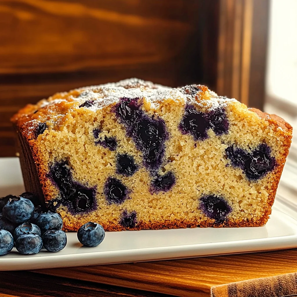 Easy Blueberry Quick Bread Recipe