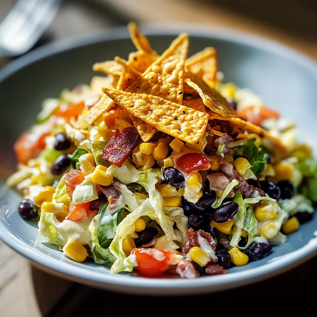 Easy Cowboy Cabbage Salad Recipe (with Creamy Chipotle Lime Dressing)