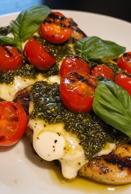 Easy Grilled Chicken Margherita