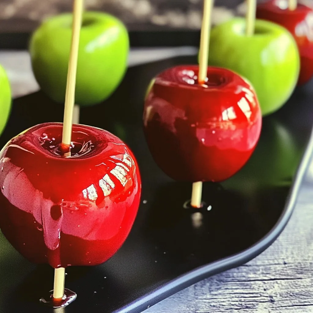 Easy Homemade Candy Apples