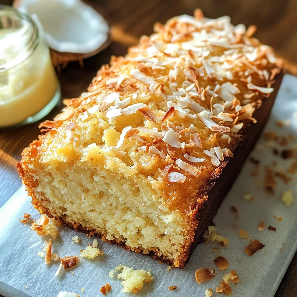 Easy Pineapple Coconut Quick Bread