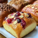 Four Sweet Mini Loaves from One Dough