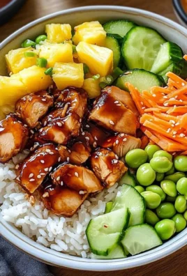 Hawaiian Chicken Poke Bowl