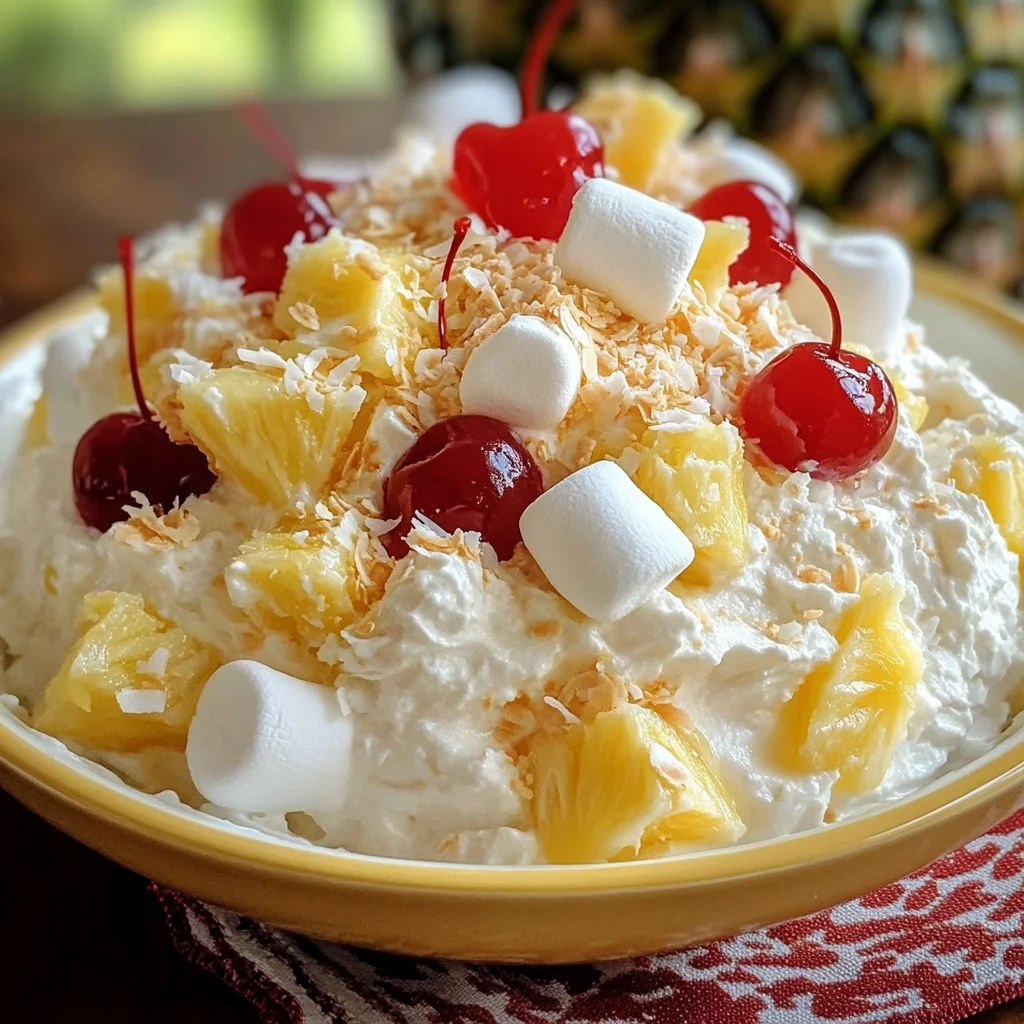 Hawaiian Pineapple Coconut Fluff