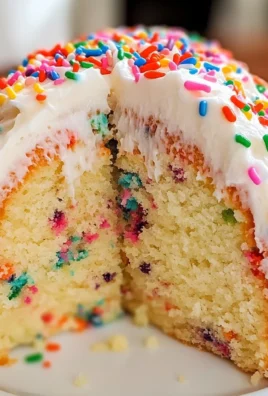 Homemade Funfetti Bundt Cake