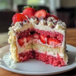 Irresistible Strawberry Earthquake Cake That Steals the Show