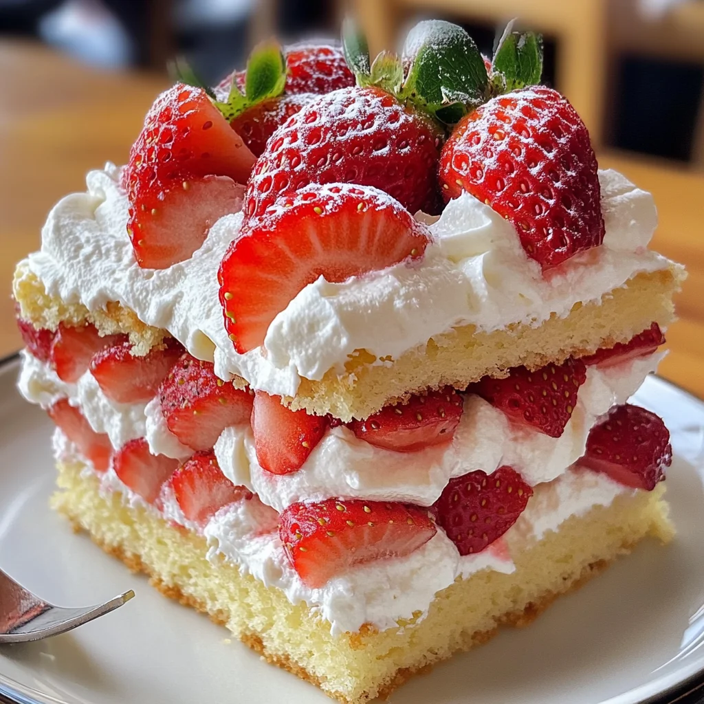 Japanese Strawberry Shortcake