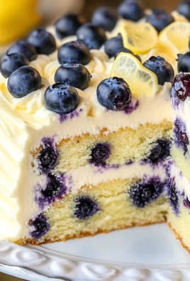 Lemon Blueberry Cake