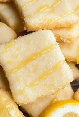 Lemon Shortbread Cookies