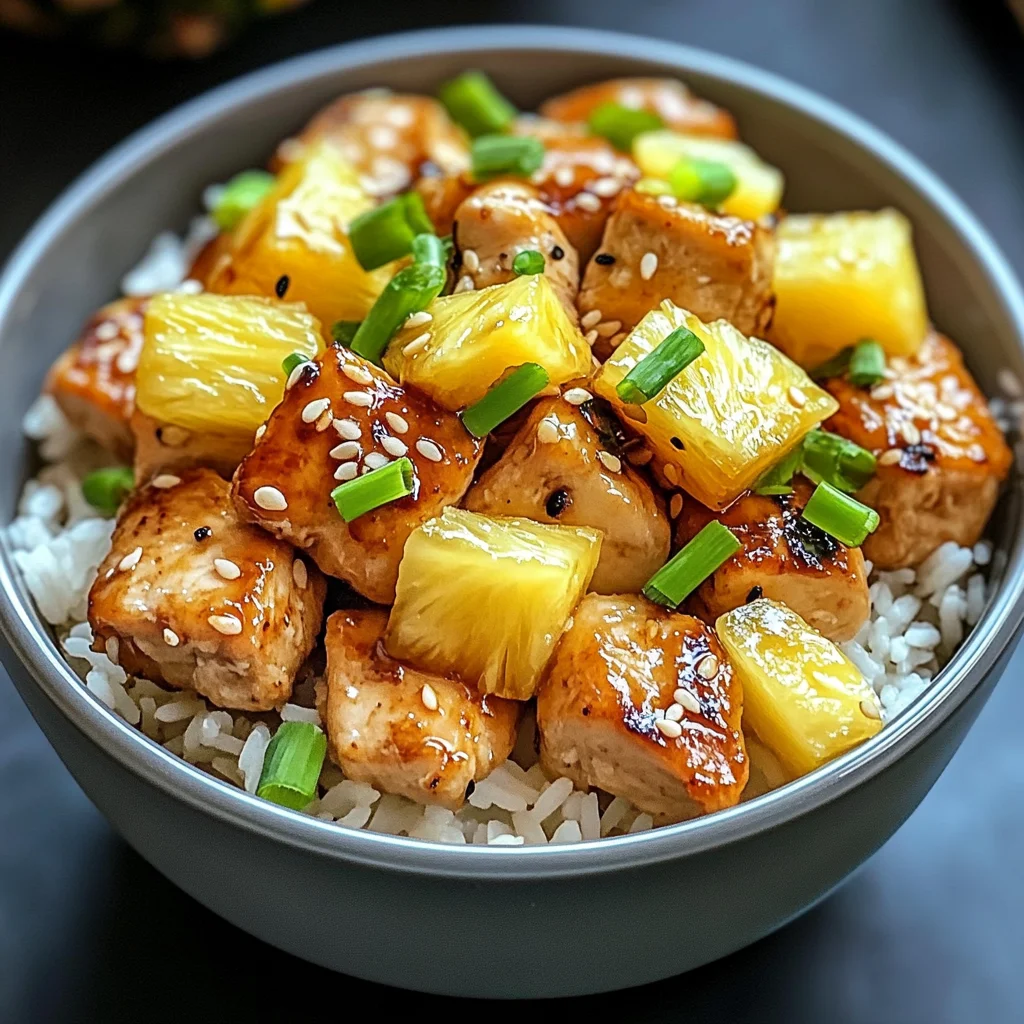 Pineapple Chicken and Rice