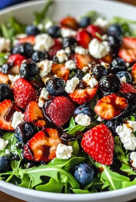 Refreshing Arugula Salad with Berries