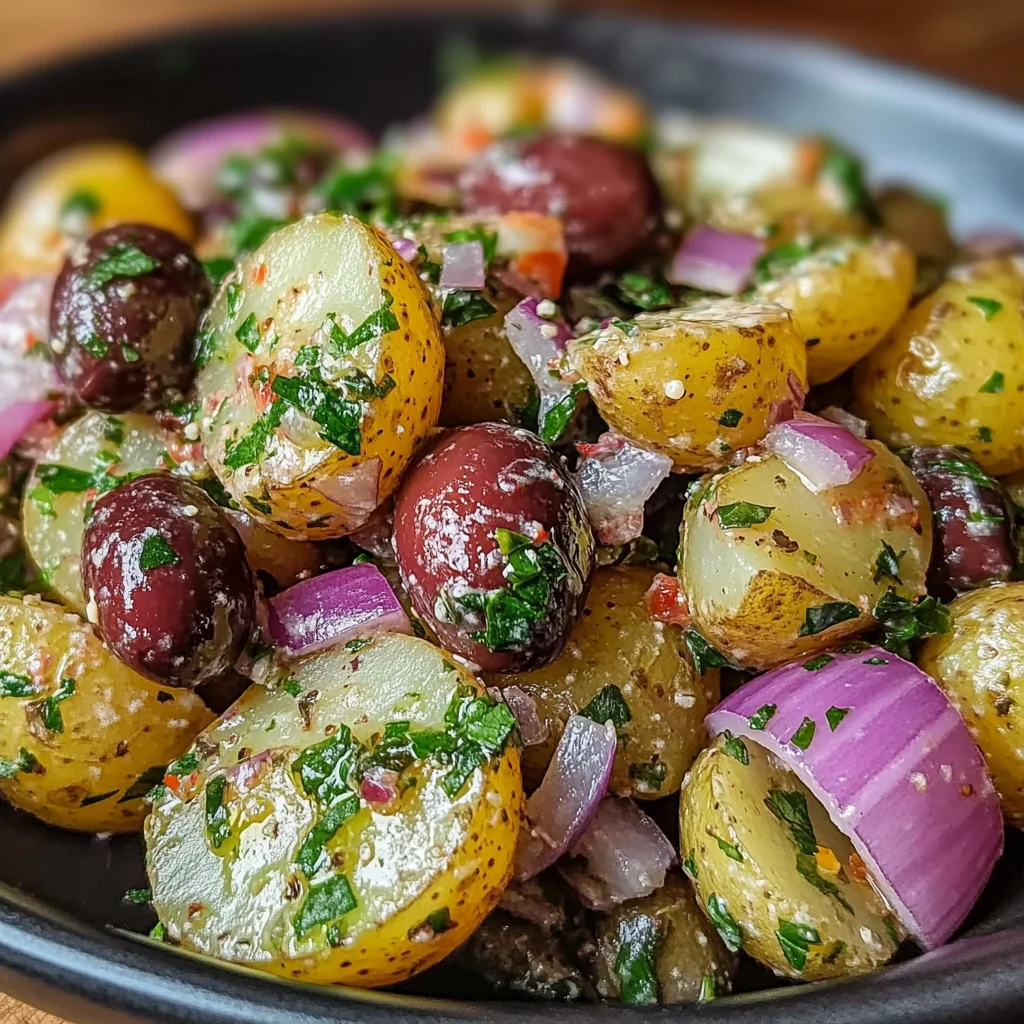 Refreshing Greek Potato Salad