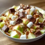 Snicker Apple Salad Dessert Recipe
