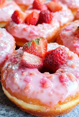 Strawberry Buttermilk Doughnuts Recipe
